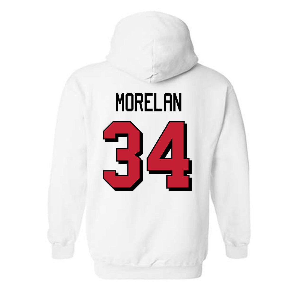 Miami of Ohio - NCAA Football : Amir Morelan - 2024 Replica Shersey Hooded Sweatshirt-1