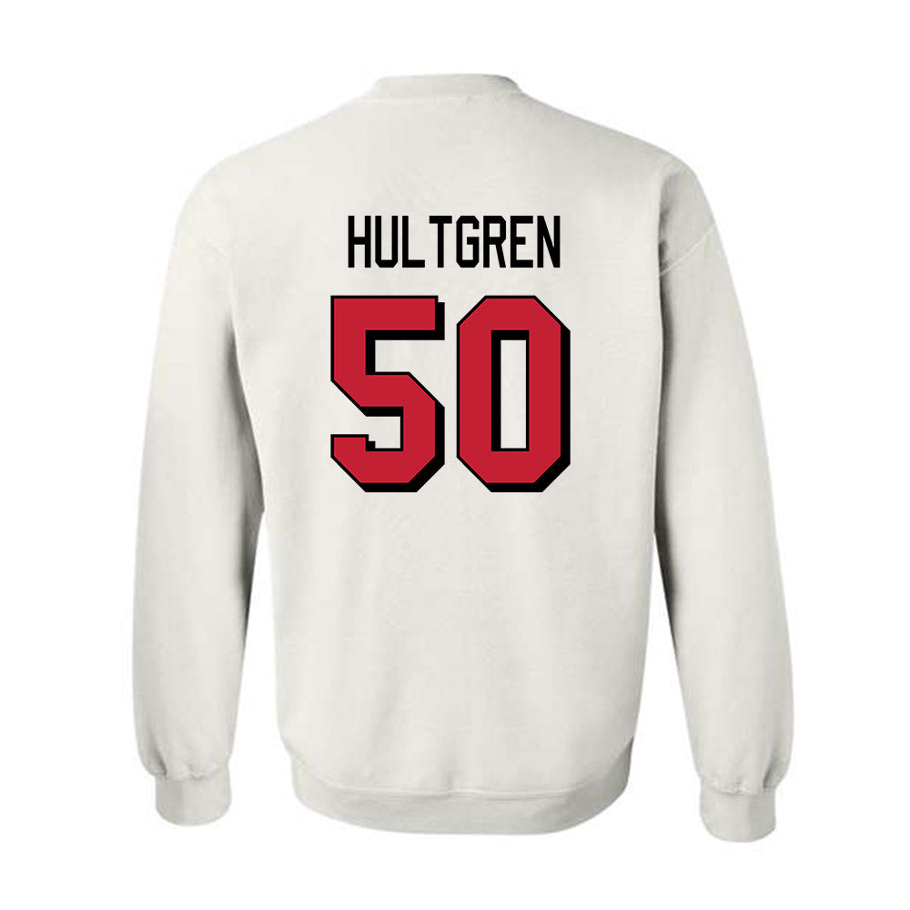 Miami of Ohio - NCAA Football : Zach Hultgren - 2024 Replica Shersey Crewneck Sweatshirt-1