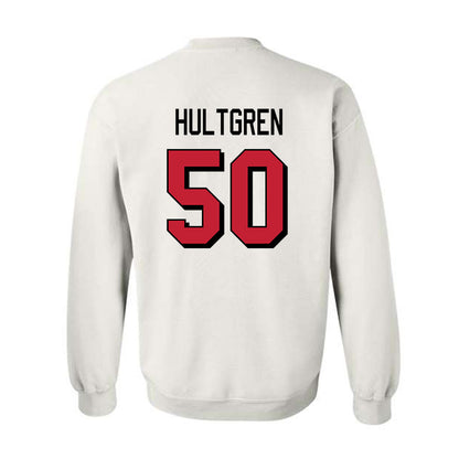 Miami of Ohio - NCAA Football : Zach Hultgren - 2024 Replica Shersey Crewneck Sweatshirt-1