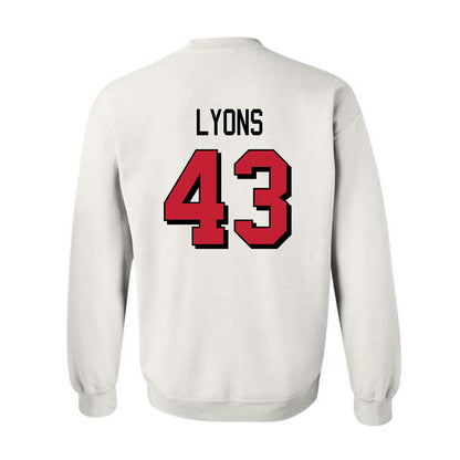 Miami of Ohio - NCAA Football : Grant Lyons - 2024 Replica Shersey Crewneck Sweatshirt