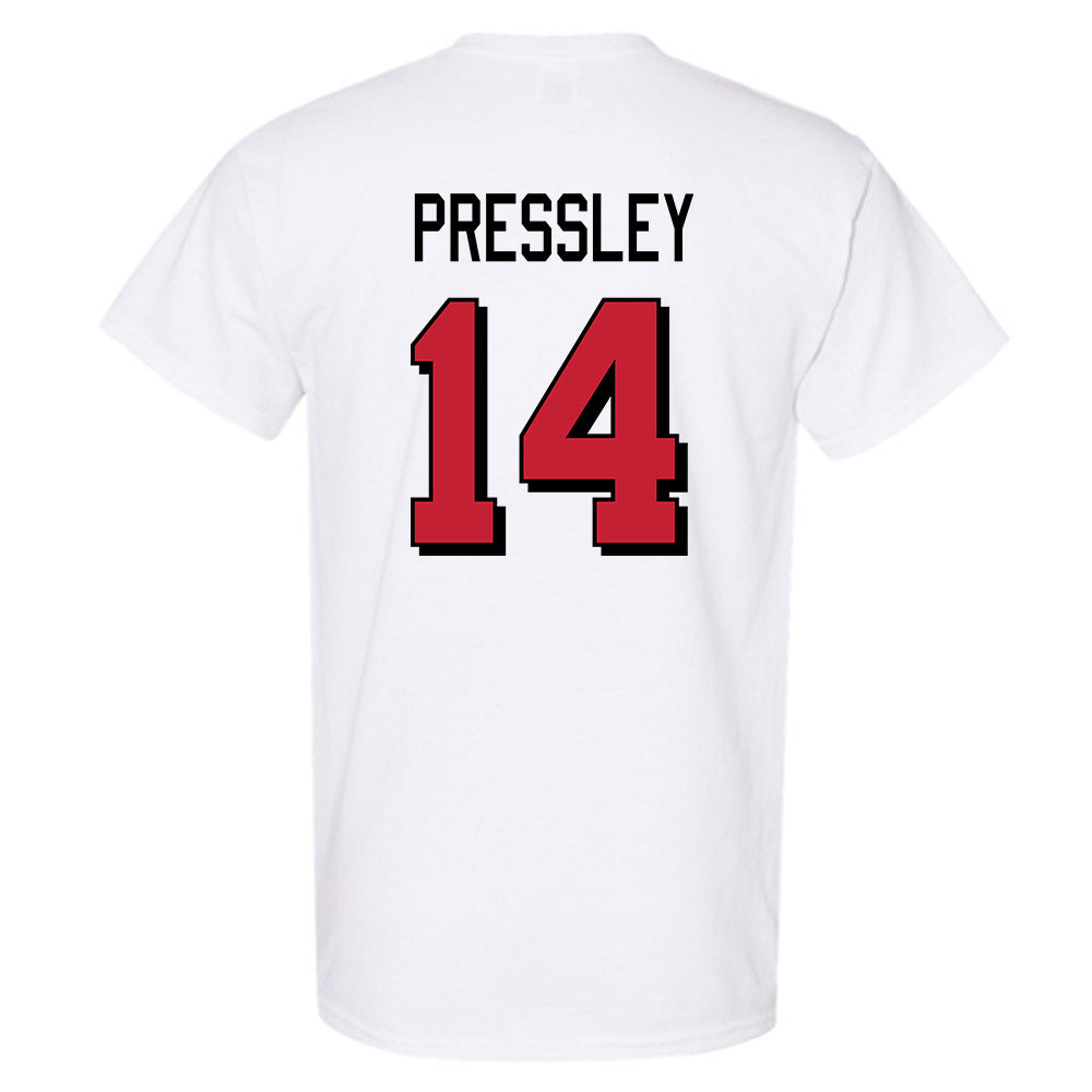 Miami of Ohio - NCAA Football : William Pressley - 2024 Replica Shersey T-Shirt-1