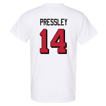 Miami of Ohio - NCAA Football : William Pressley - 2024 Replica Shersey T-Shirt-1