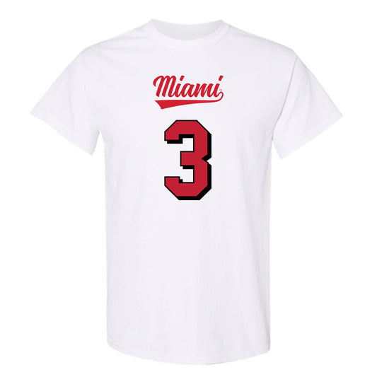 Miami of Ohio - NCAA Football : Quintin Simmons - 2024 Replica Shersey T-Shirt-0