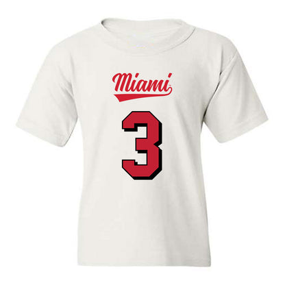 Miami of Ohio - NCAA Football : Quintin Simmons - 2024 Replica Shersey Youth T-Shirt-0