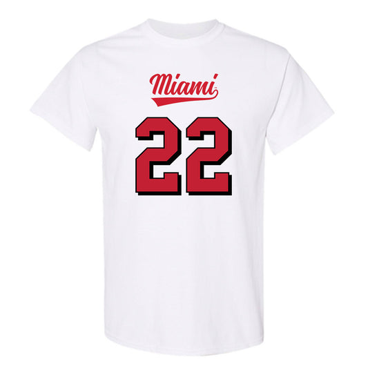 Miami of Ohio - NCAA Football : Bai Jobe - 2024 Replica Shersey T-Shirt-0