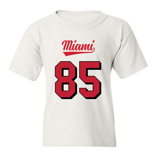 Miami of Ohio - NCAA Football : Trey Zvonar - 2024 Replica Shersey Youth T-Shirt-0