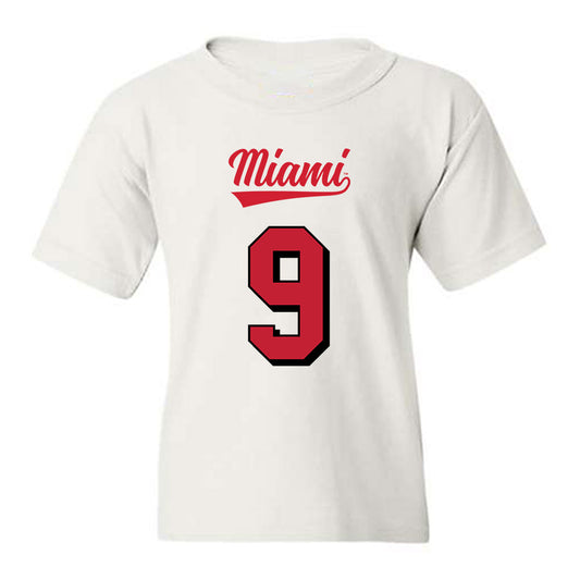 Miami of Ohio - NCAA Football : Dshawntae JONES - 2024 Replica Shersey Youth T-Shirt-0
