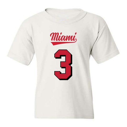 Miami of Ohio - NCAA Football : Quintin Simmons - 2024 Replica Shersey Youth T-Shirt-0