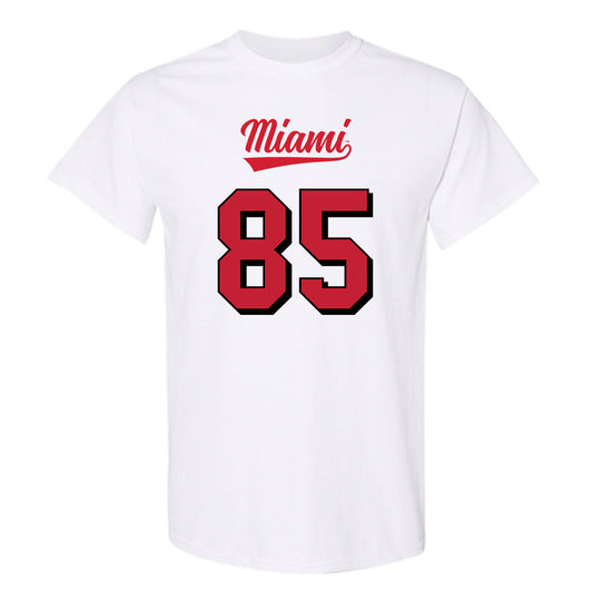 Miami of Ohio - NCAA Football : Trey Zvonar - 2024 Replica Shersey T-Shirt-0