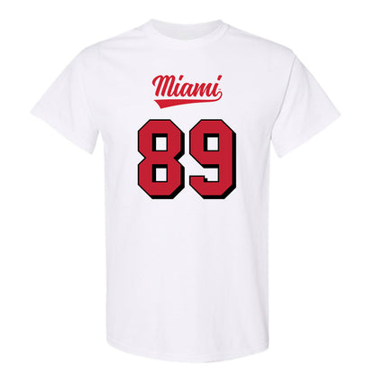 Miami of Ohio - NCAA Football : Brayden Boeing - 2024 Replica Shersey T-Shirt-0