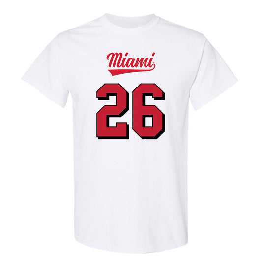Miami of Ohio - NCAA Football : Eli Coppess - 2024 Replica Shersey T-Shirt