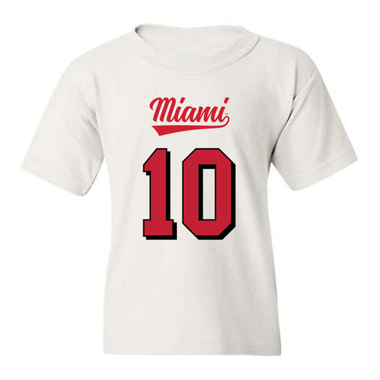 Miami of Ohio - NCAA Football : Lynel Billups-Williams - 2024 Replica Shersey Youth T-Shirt-0