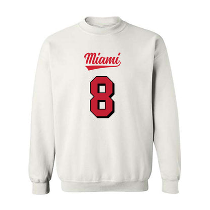 Miami of Ohio - NCAA Football : Cj Young - 2024 Replica Shersey Crewneck Sweatshirt-0