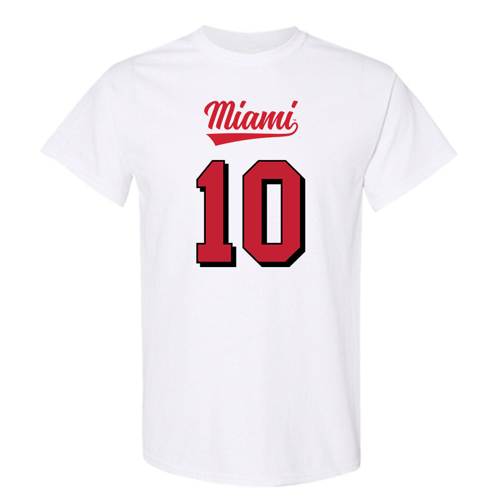 Miami of Ohio - NCAA Football : Lynel Billups-Williams - 2024 Replica Shersey T-Shirt-0