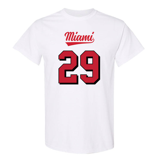 Miami of Ohio - NCAA Football : Easton Jointer - 2024 Replica Shersey T-Shirt-0