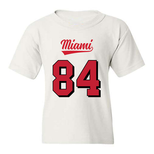 Miami of Ohio - NCAA Football : Tristan Reed - 2024 Replica Shersey Youth T-Shirt-0