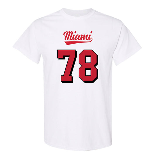 Miami of Ohio - NCAA Football : Devontae Armstrong - 2024 Replica Shersey T-Shirt-0