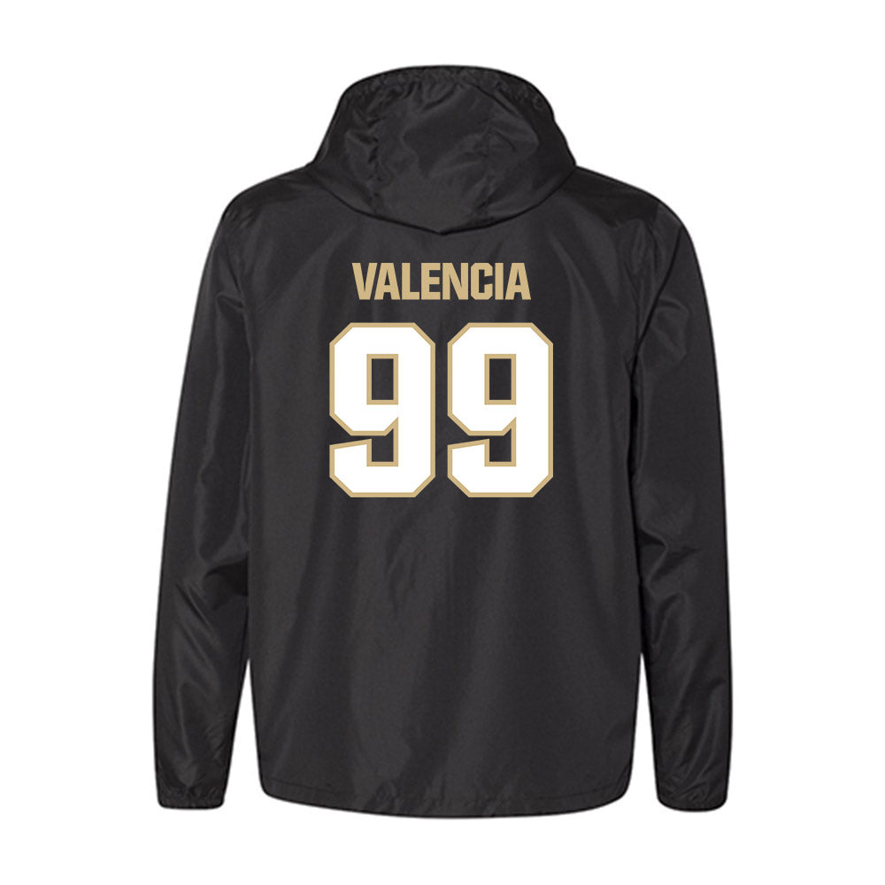 PFW - NCAA Men's Soccer : David Valencia - Windbreaker-1