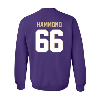 Western Carolina - NCAA Football : John Hammond - Classic Shersey Crewneck Sweatshirt-1