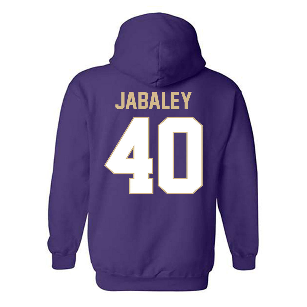 Western Carolina - NCAA Baseball : Davis Jabaley - Classic Shersey Hooded Sweatshirt-1