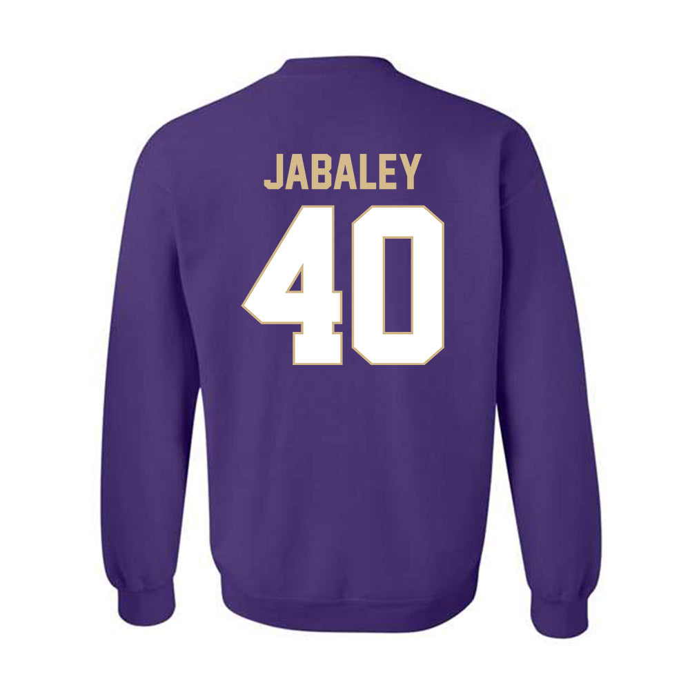 Western Carolina - NCAA Baseball : Davis Jabaley - Classic Shersey Crewneck Sweatshirt-1