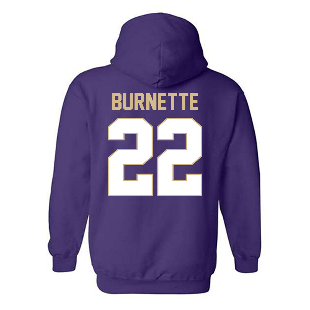 Western Carolina - NCAA Baseball : Carter Burnette - Classic Shersey Hooded Sweatshirt-1