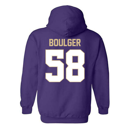 Western Carolina - NCAA Football : Isaac Boulger - Classic Shersey Hooded Sweatshirt-1