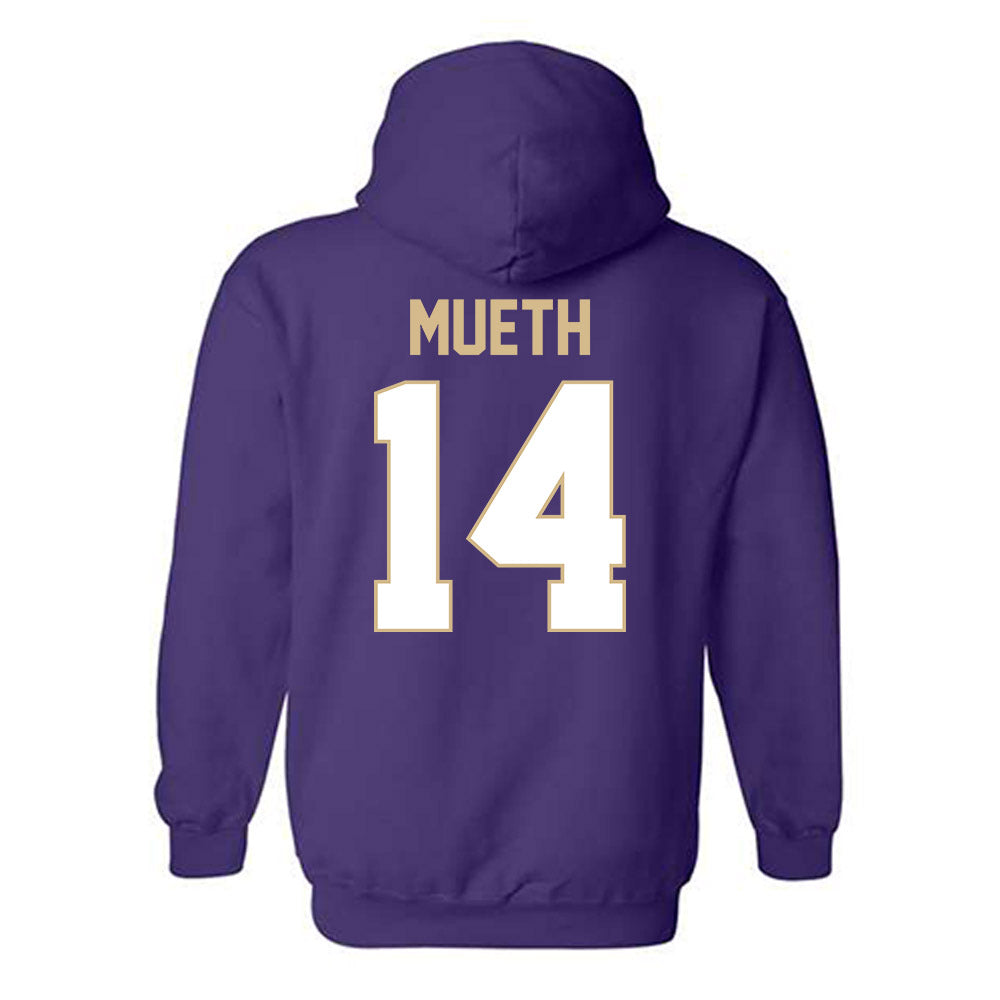 Western Carolina - NCAA Women's Soccer : Mary Mueth - Classic Shersey Hooded Sweatshirt-1