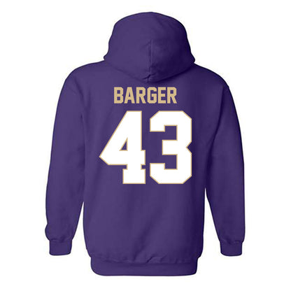 Western Carolina - NCAA Football : Braeden Barger - Classic Shersey Hooded Sweatshirt-1