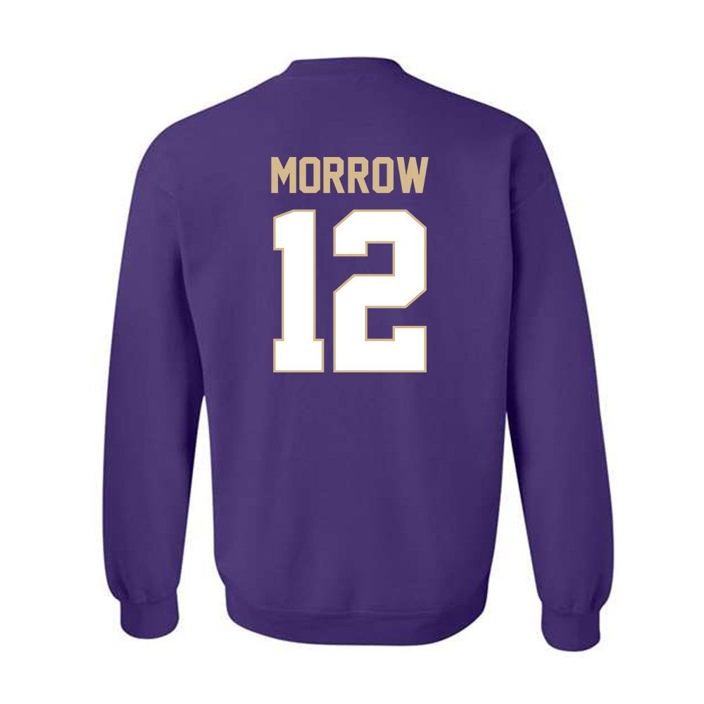 Western Carolina - NCAA Football : Jake Morrow - Classic Shersey Crewneck Sweatshirt-1