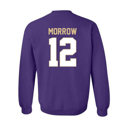 Western Carolina - NCAA Football : Jake Morrow - Classic Shersey Crewneck Sweatshirt-1