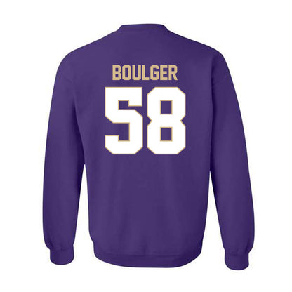 Western Carolina - NCAA Football : Isaac Boulger - Classic Shersey Crewneck Sweatshirt-1