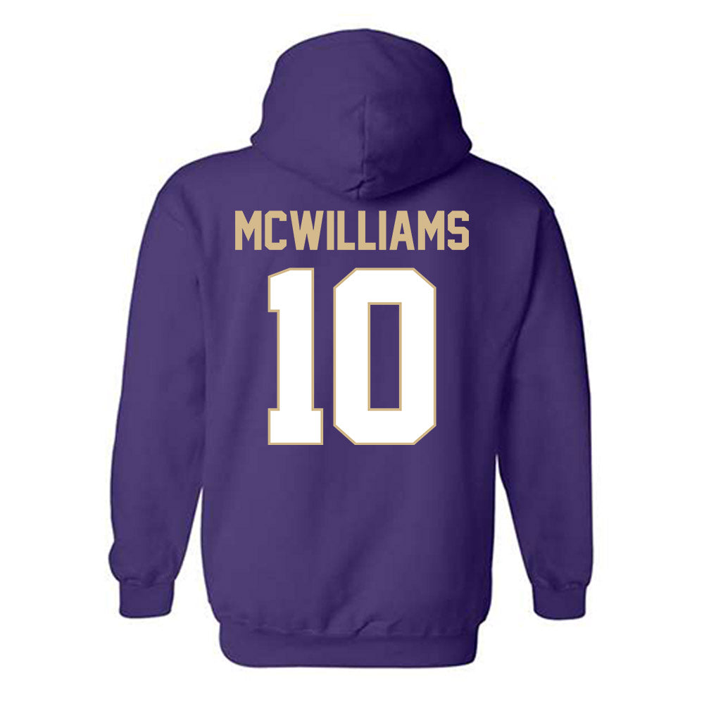 Western Carolina - NCAA Football : Jabari McWilliams - Classic Shersey Hooded Sweatshirt-1