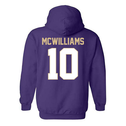 Western Carolina - NCAA Football : Jabari McWilliams - Classic Shersey Hooded Sweatshirt-1