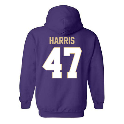 Western Carolina - NCAA Football : Dylan Harris - Classic Shersey Hooded Sweatshirt-1