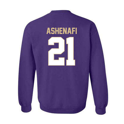Western Carolina - NCAA Football : Nassor Ashenafi - Classic Shersey Crewneck Sweatshirt-1