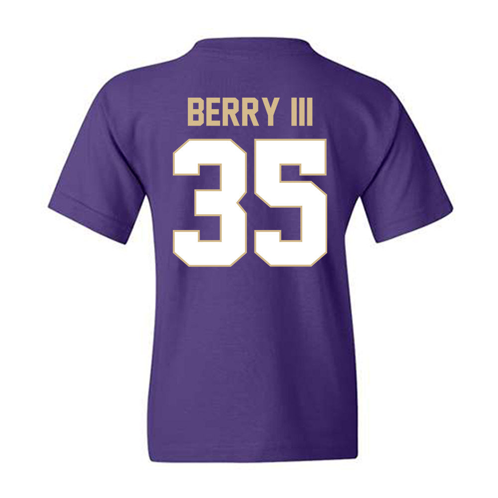 Western Carolina - NCAA Football : Trey Berry III - Classic Shersey Youth T-Shirt-1