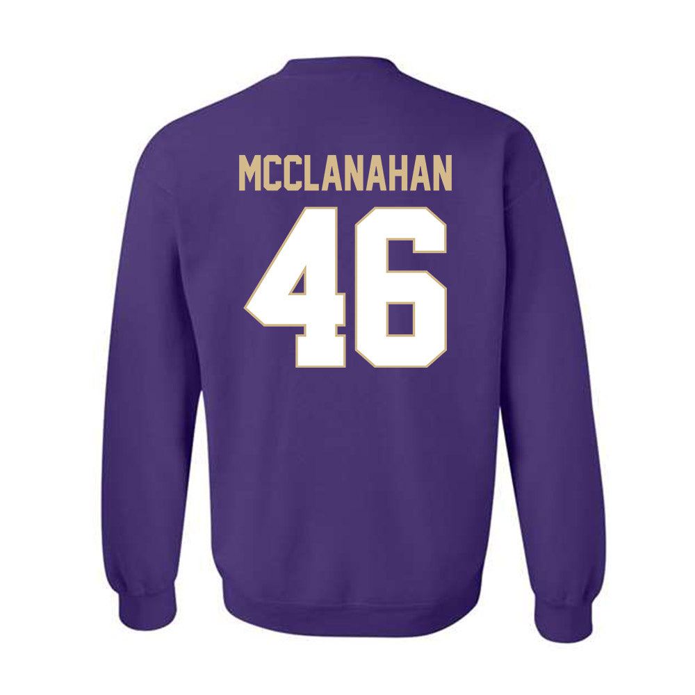 Western Carolina - NCAA Football : Nolan McClanahan - Classic Shersey Crewneck Sweatshirt-1