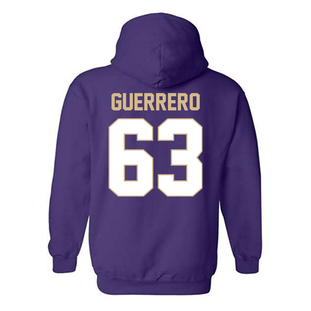 Western Carolina - NCAA Football : Thomas Guerrero - Classic Shersey Hooded Sweatshirt-1