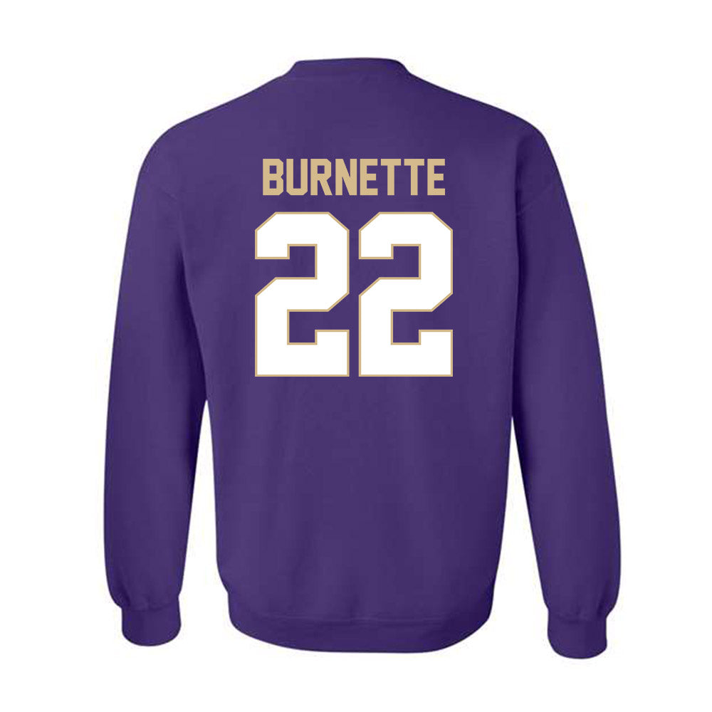 Western Carolina - NCAA Baseball : Carter Burnette - Classic Shersey Crewneck Sweatshirt-1