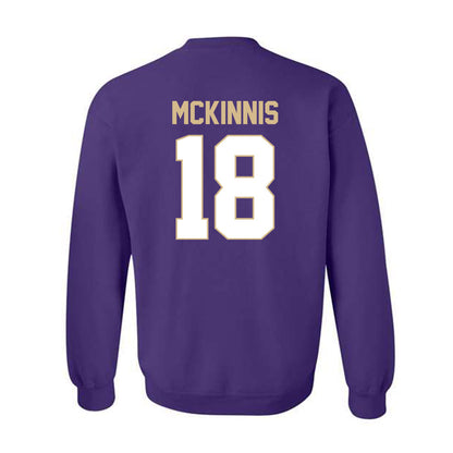 Western Carolina - NCAA Football : RYAN MCKINNIS - Classic Shersey Crewneck Sweatshirt-1