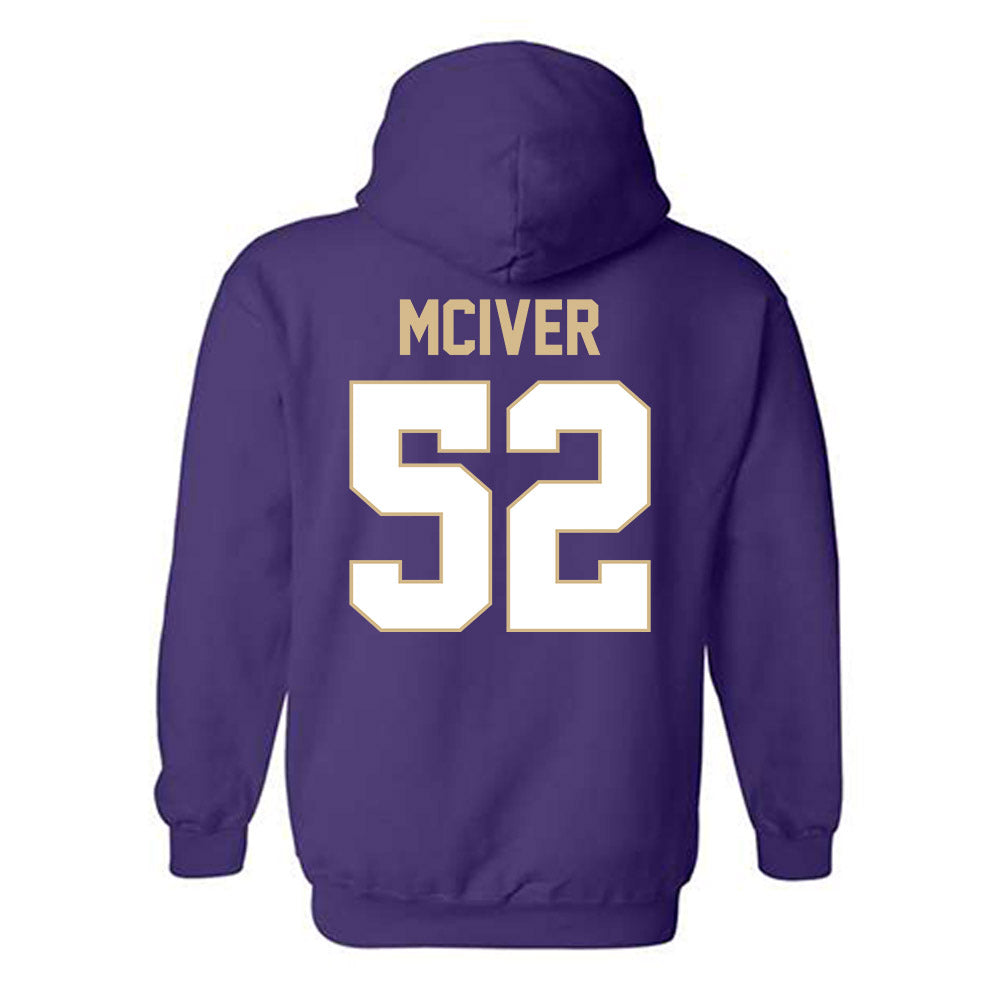 Western Carolina - NCAA Football : Brayson McIver - Classic Shersey Hooded Sweatshirt-1