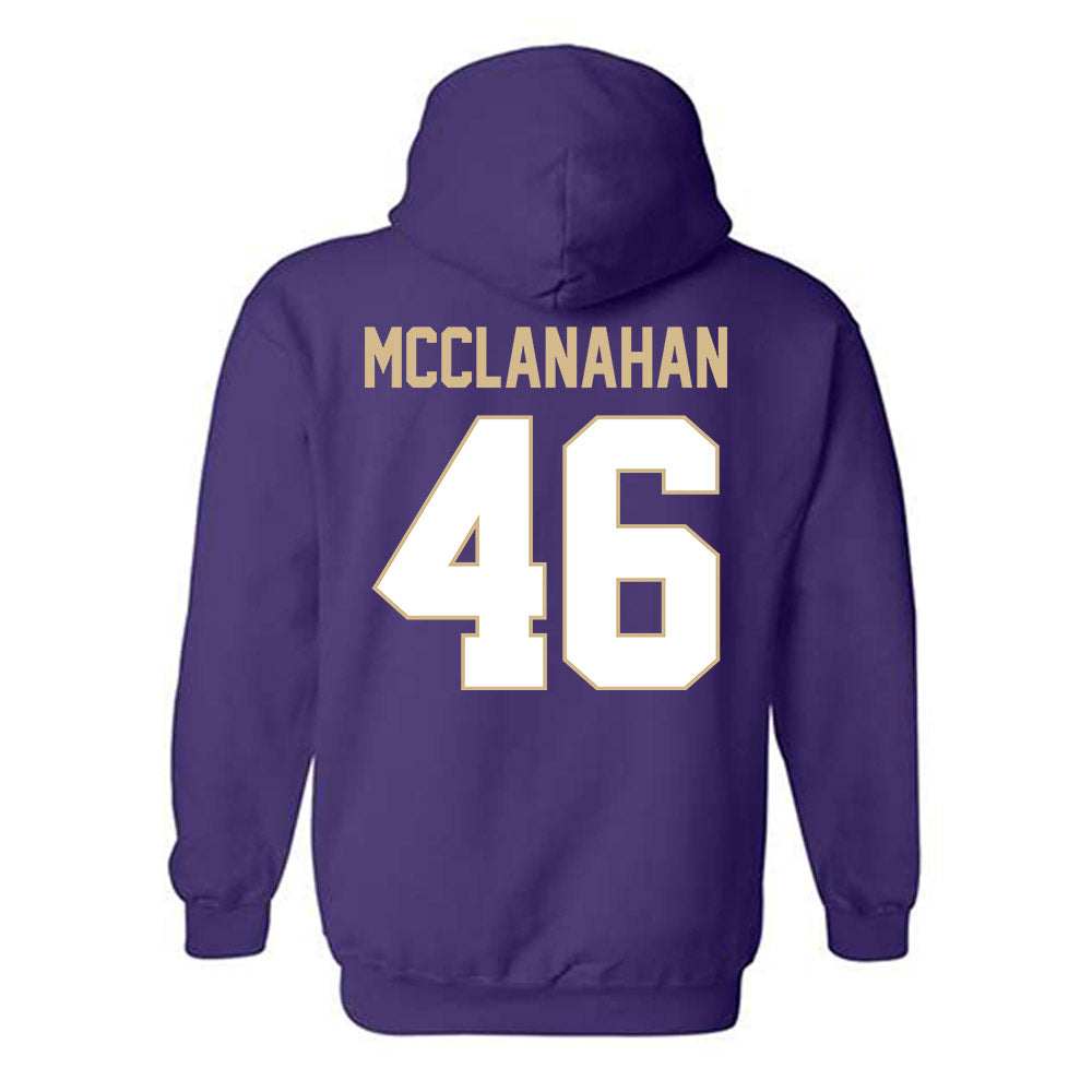 Western Carolina - NCAA Football : Nolan McClanahan - Classic Shersey Hooded Sweatshirt-1