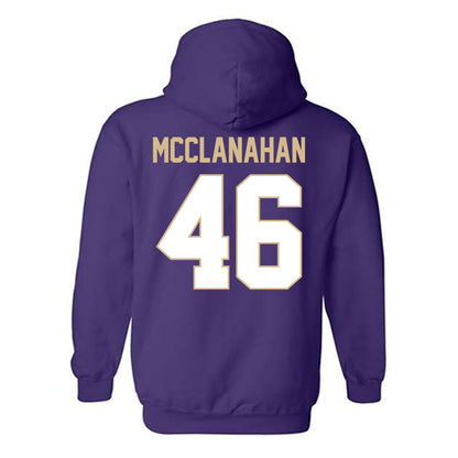 Western Carolina - NCAA Football : Nolan McClanahan - Classic Shersey Hooded Sweatshirt-1
