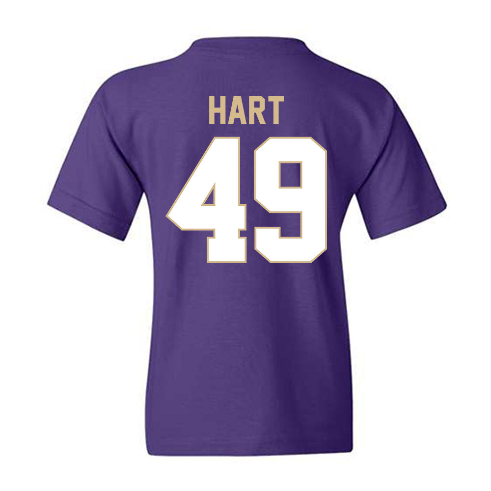 Western Carolina - NCAA Football : Bryce Hart - Classic Shersey Youth T-Shirt-1