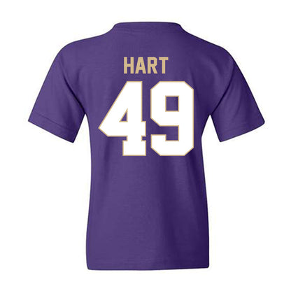 Western Carolina - NCAA Football : Bryce Hart - Classic Shersey Youth T-Shirt-1