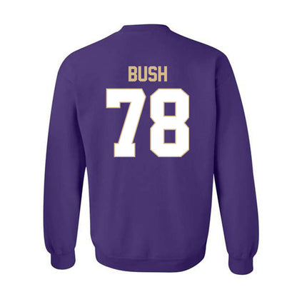 Western Carolina - NCAA Football : J'evon Bush - Classic Shersey Crewneck Sweatshirt-1