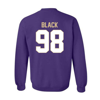 Western Carolina - NCAA Football : Aiden Black - Classic Shersey Crewneck Sweatshirt-1