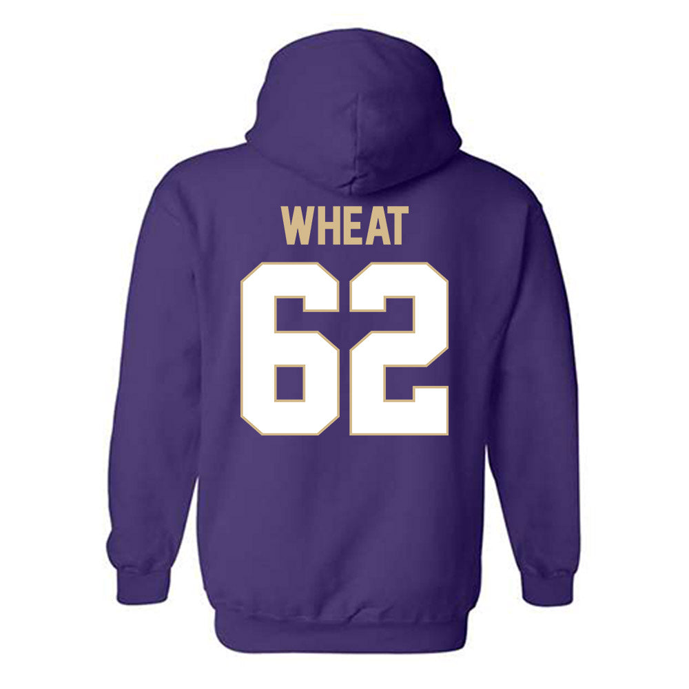 Western Carolina - NCAA Football : Brian Wheat - Classic Shersey Hooded Sweatshirt-1