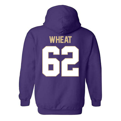 Western Carolina - NCAA Football : Brian Wheat - Classic Shersey Hooded Sweatshirt-1